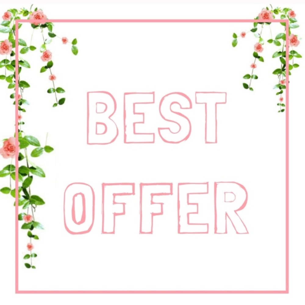 Accepting all reasonable offers!